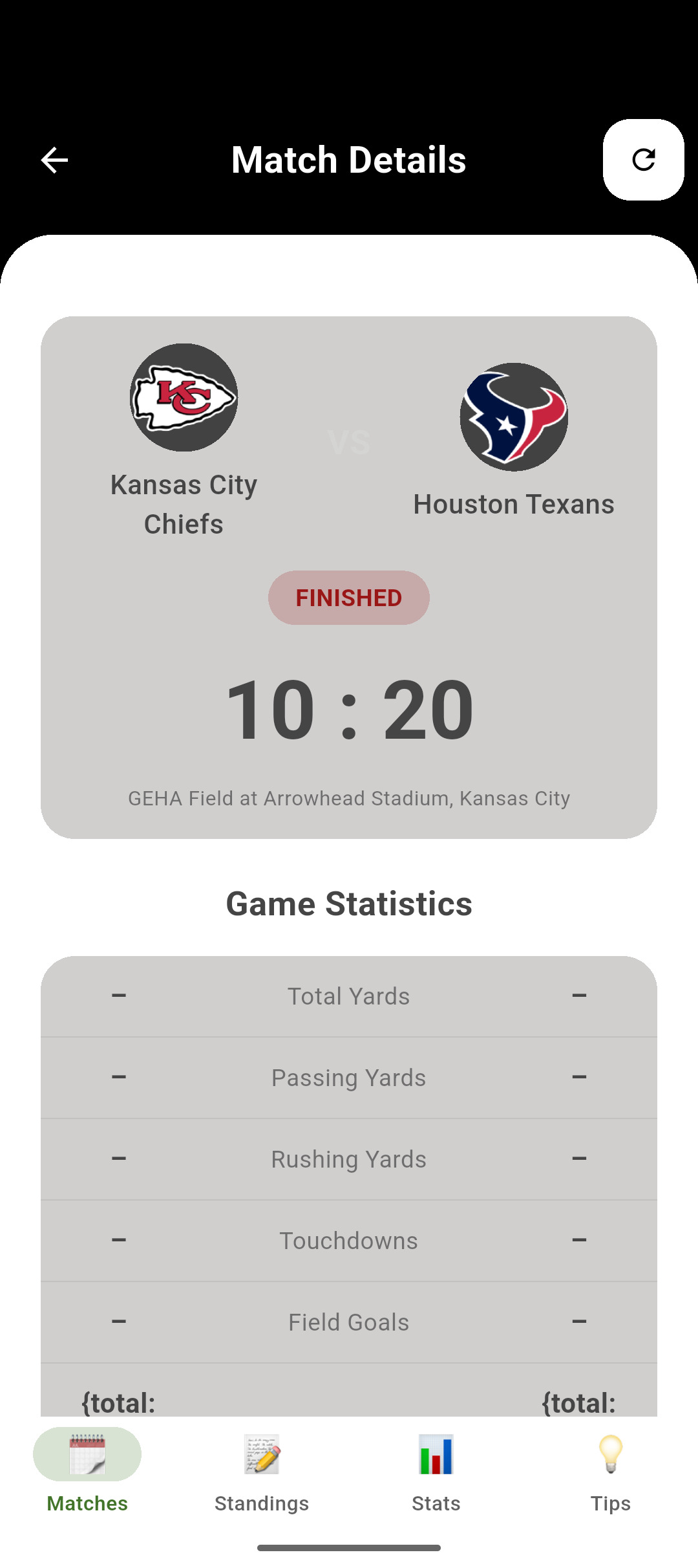 Draft Football Insight Tracker - Statistics